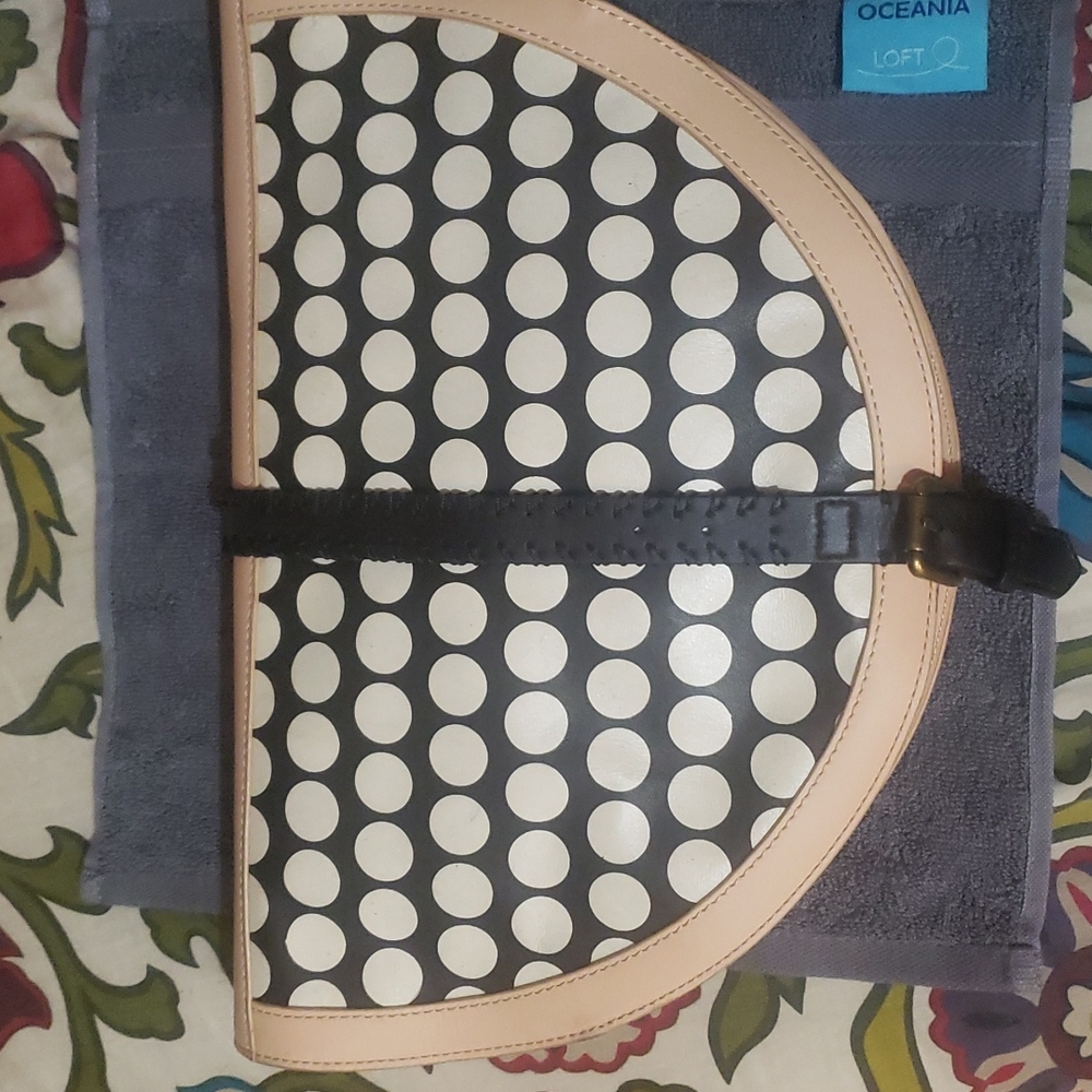 Polka dot Clutch
